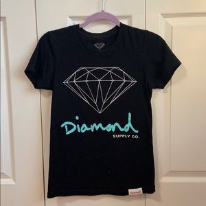 Diamond supply co. black t shirt